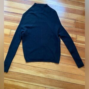 Rick Owens Fogachine s/s 22 black virgin wool sweater XS